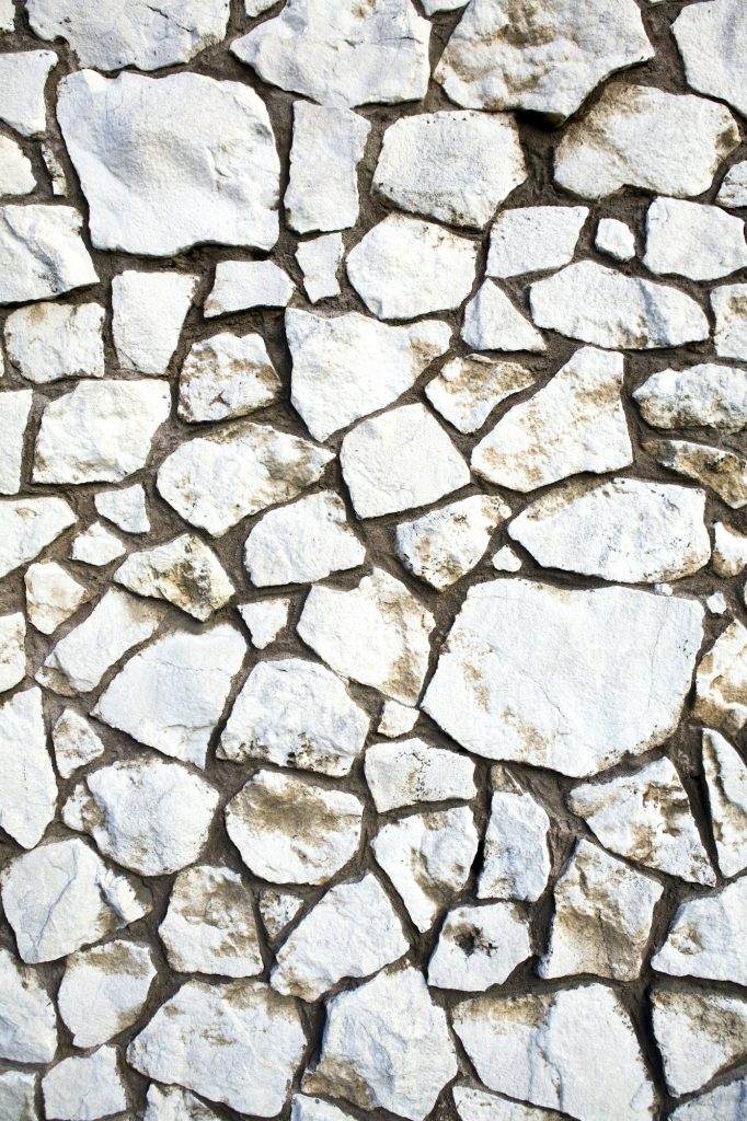 Stone Wall Detail, pattern of stones